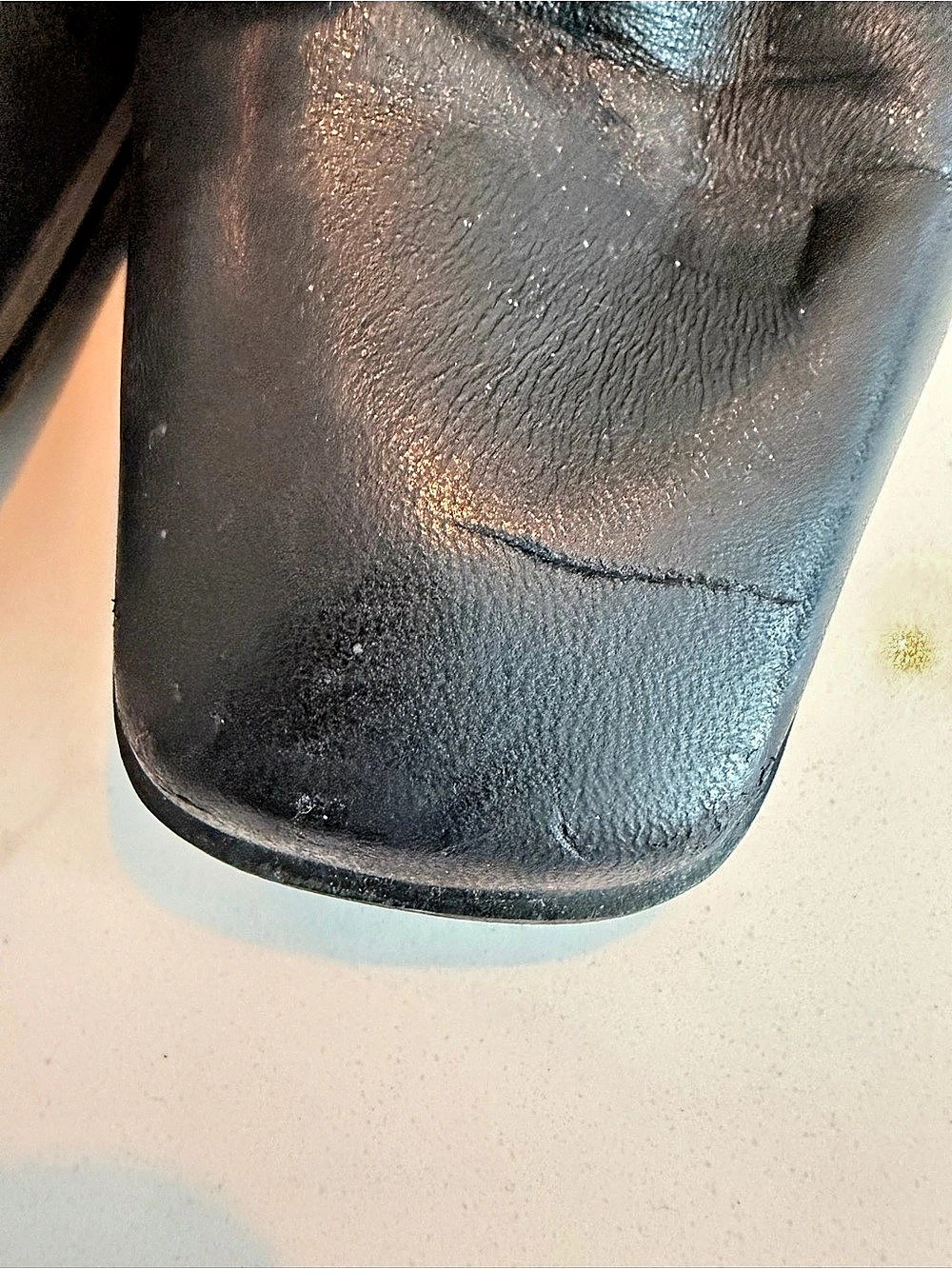 Stuart Weitzman Black Leather Heeled Boots US 10 AA - Picture 2 of 8